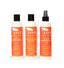 Kids Wash & Grow Trio for Curly & 4C Hair – Shampoo, Conditioner & Moisturizer Set | J'Organic Solutions