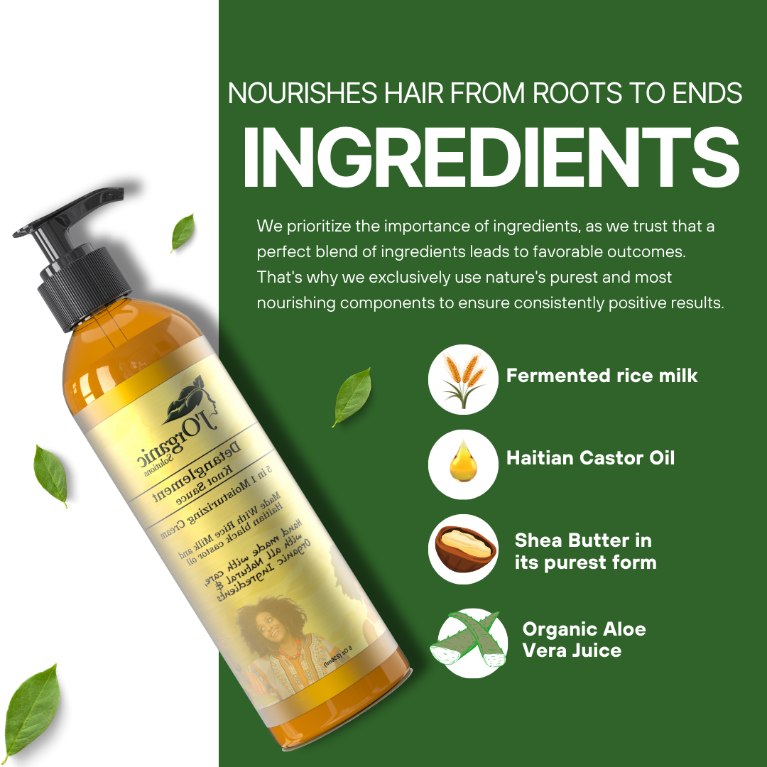 Detangler Spray for Curly & 4C Kids Hair – Natural Leave-In Knot Remover | J'Organic Solutions