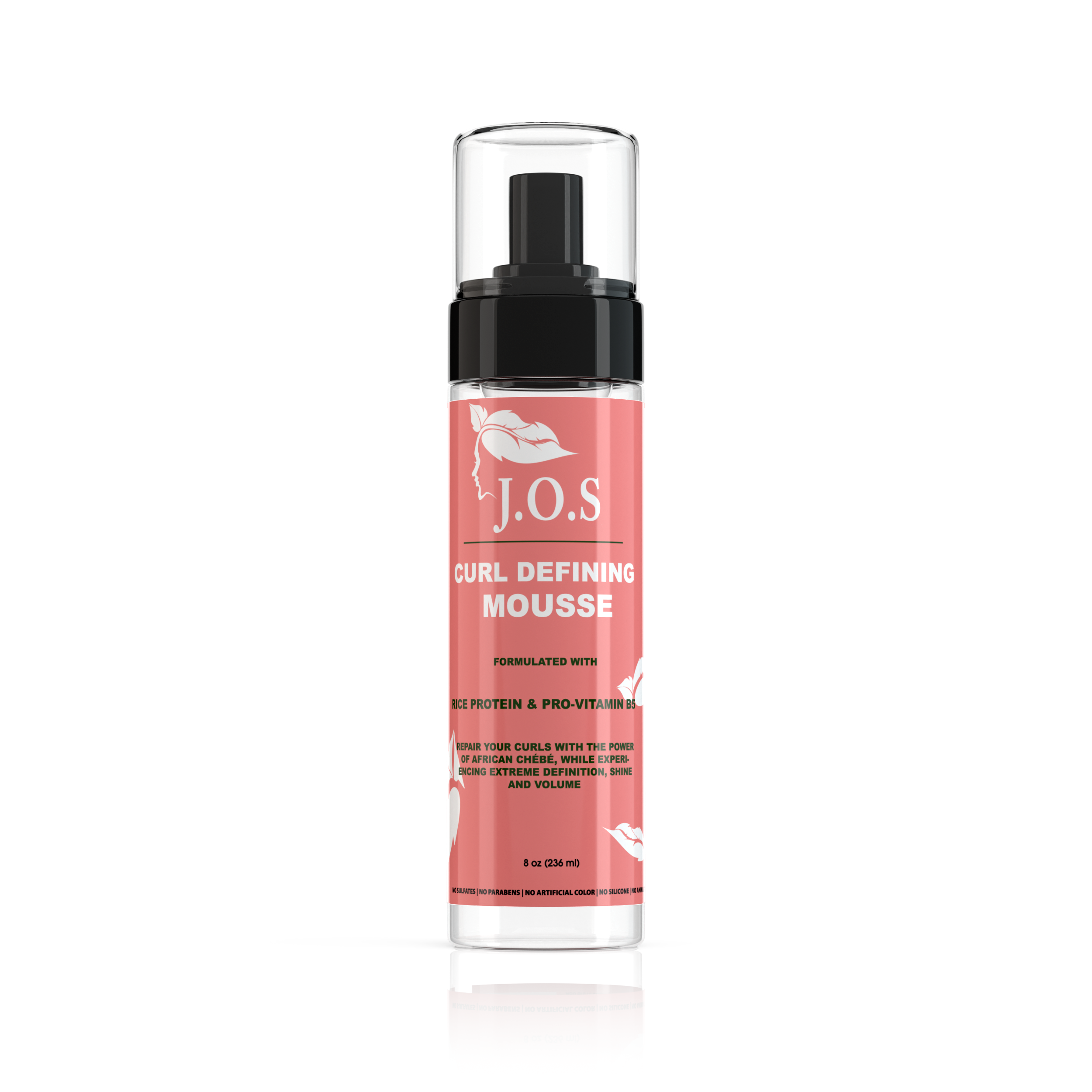 Bottle of Chebe and Protein-Enriched Curl Defining Foam with a lightweight texture, designed to enhance curl definition and provide volume without buildup. Main image