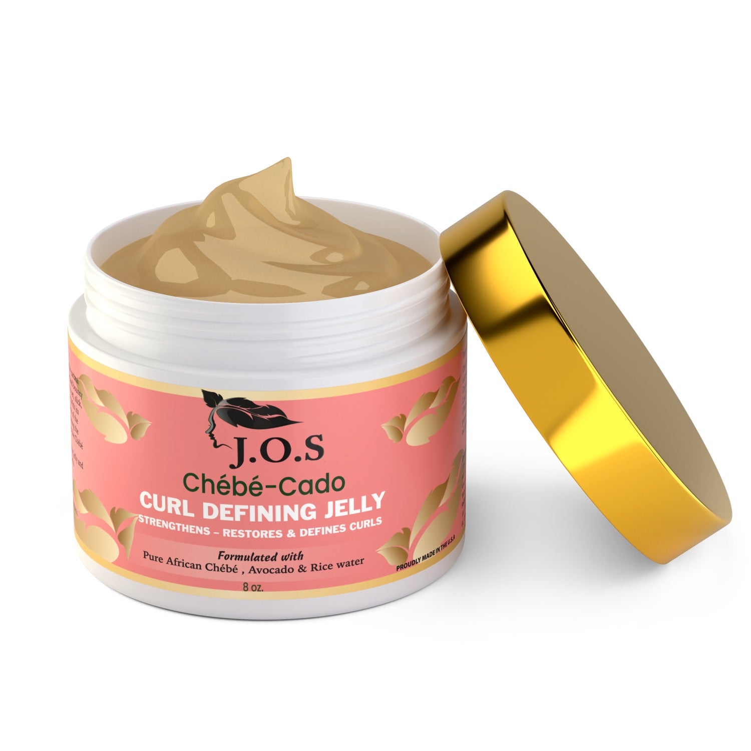 Curl Defining Jelly for Curly & 4C Hair – Anti-Frizz Natural Styling Gel | J'Organic Solutions