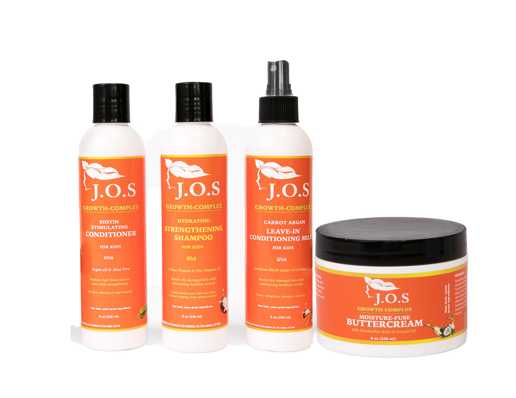 Kids' Super Healthy Hair Kit — Complete 5-Step Natural Wash Day Routine for Curly, Coily & 4C Hair