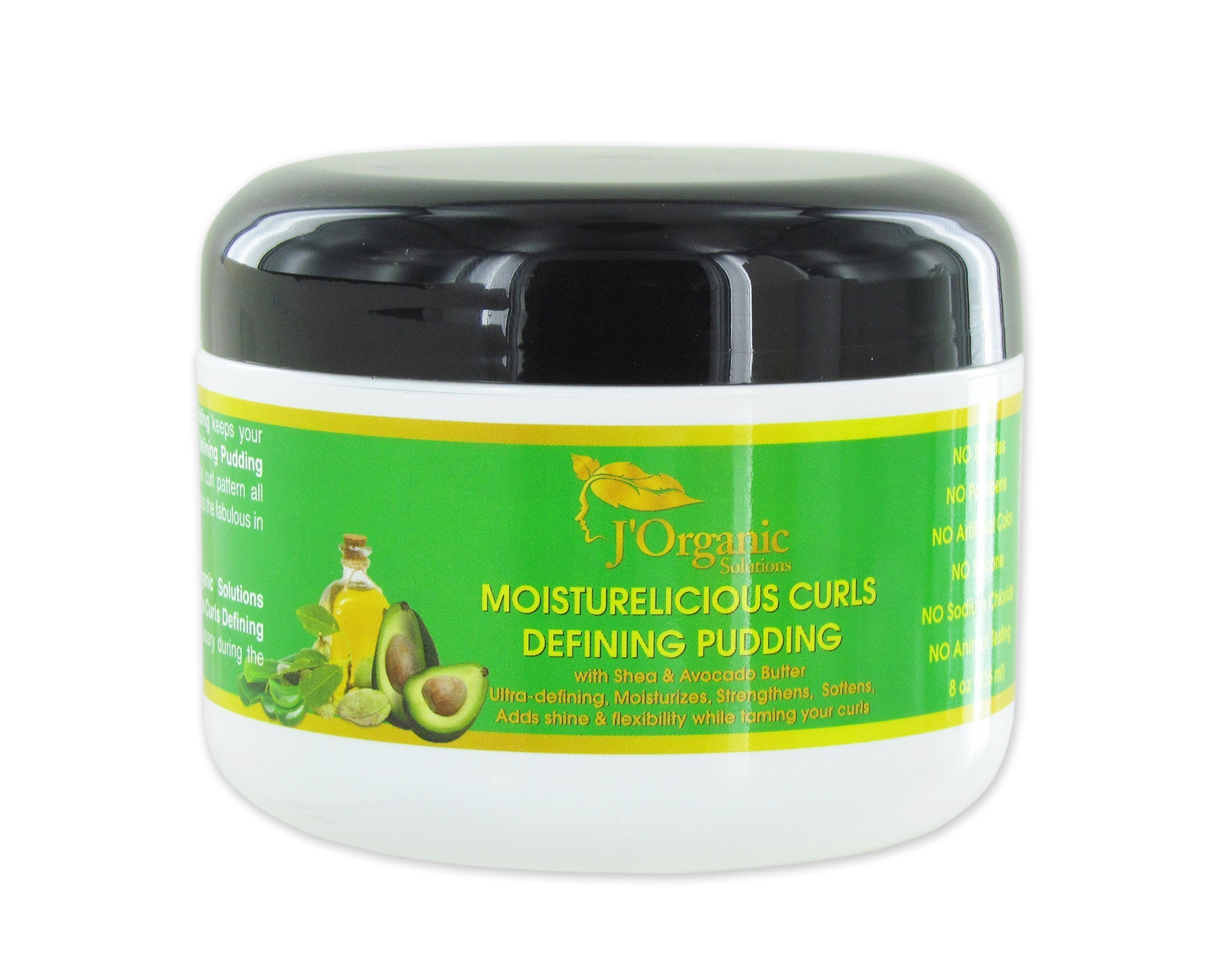 J'Organics Moisturlicious Curls Defining Pudding – Ultimate natural hair curl-defining pudding for shine, moisture, and strength.

 Main image