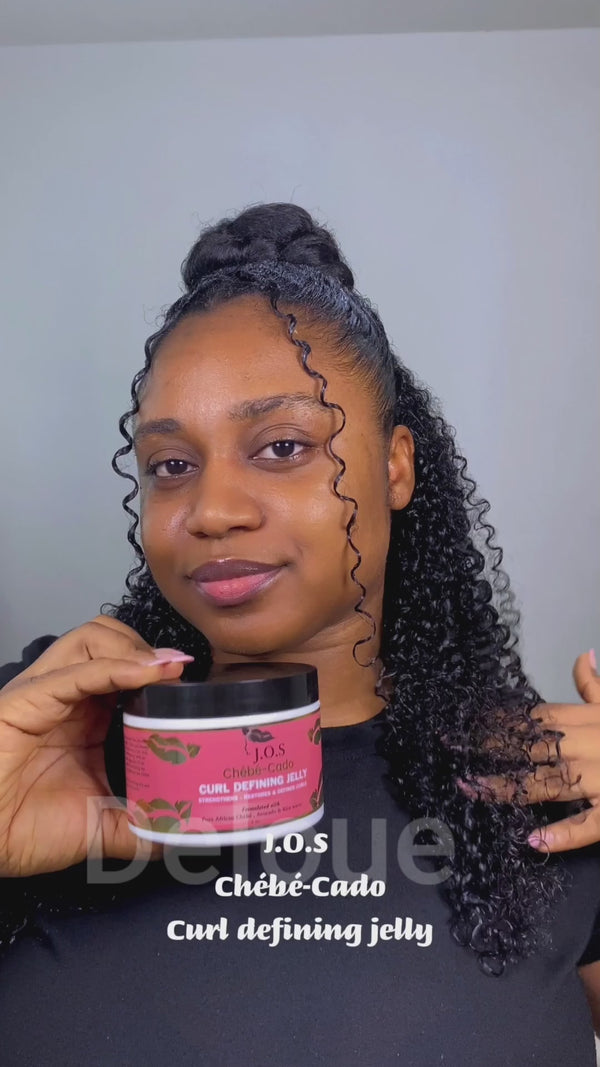 Curl Defining Jelly for Curly & 4C Hair – Anti-Frizz Natural Styling Gel | J'Organic Solutions