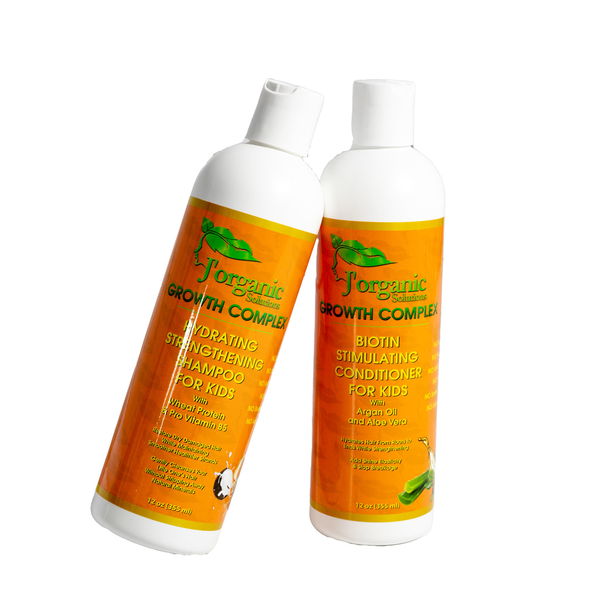Kids' Shampoo & Conditioner Set — Gentle Hydrating Wash Day Duo for Curly & 4C Hair