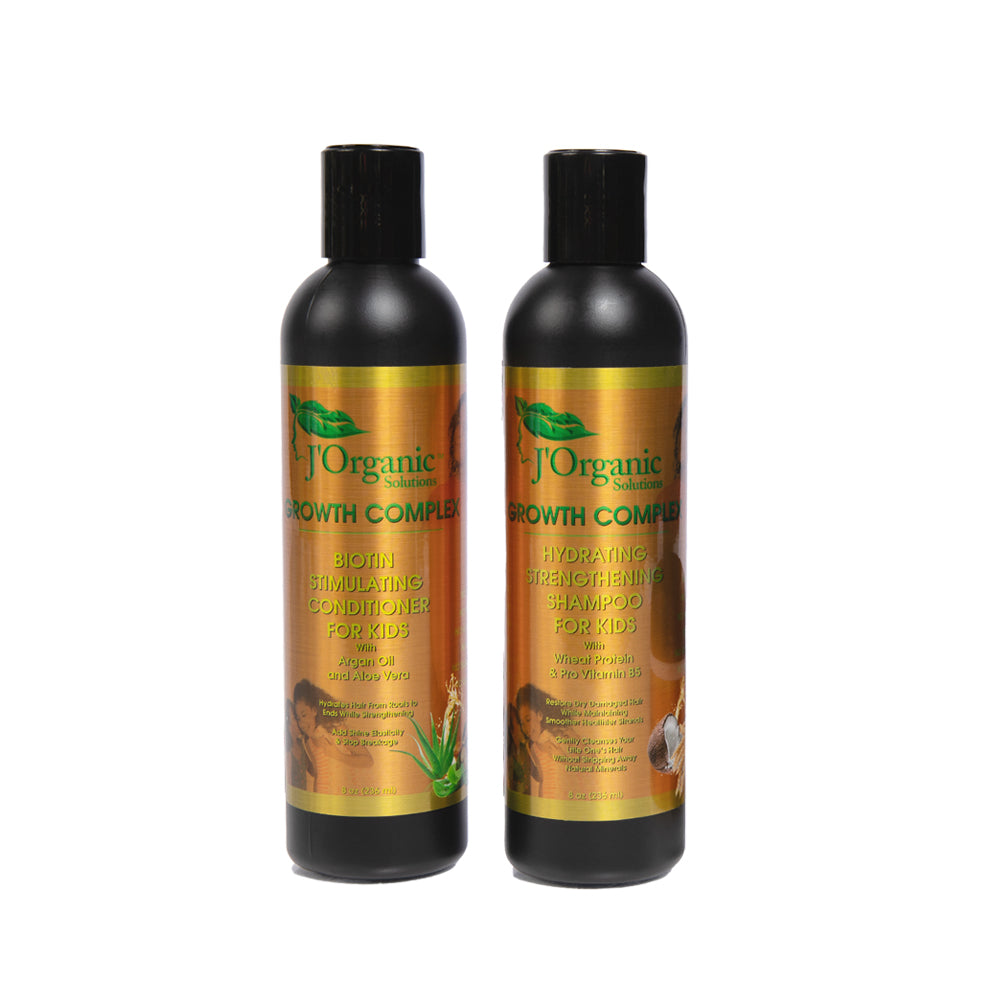 Kids' Shampoo & Conditioner Set — Gentle Hydrating Wash Day Duo for Curly & 4C Hair Main image