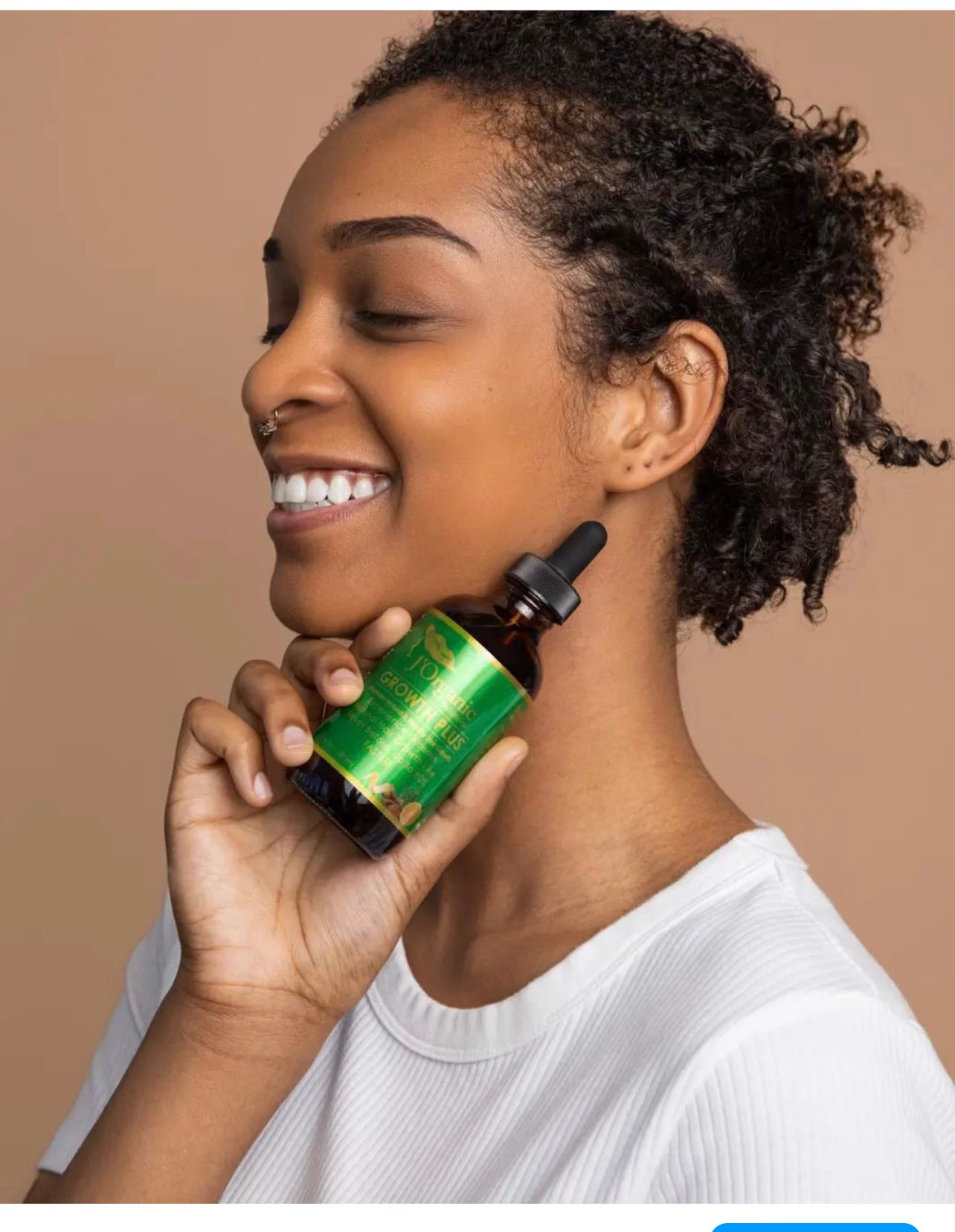 Hair Oil for 4C & Coily Hair – Nourishing Strengthening Scalp Serum, Natural | J'Organic Solutions