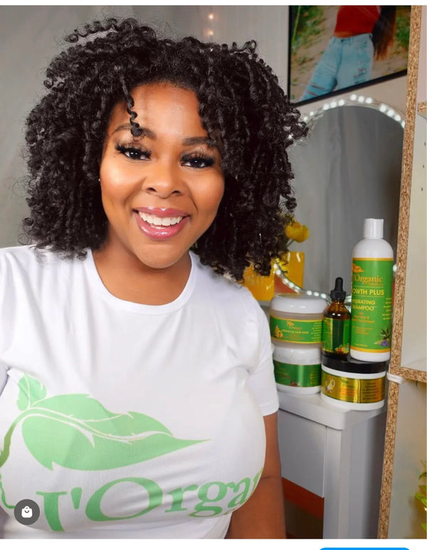 Hair Oil for 4C & Coily Hair – Nourishing Strengthening Scalp Serum, Natural | J'Organic Solutions