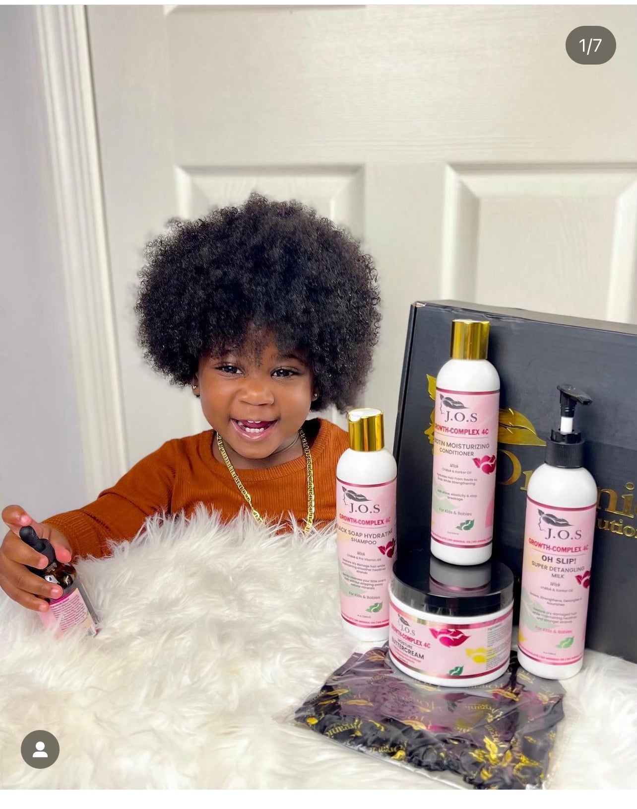 Kids Chebe Hair Kit for Curly, Coily & 4C Hair – Natural Wash Day Set (Entry/Standard) | J'Organic Solutions