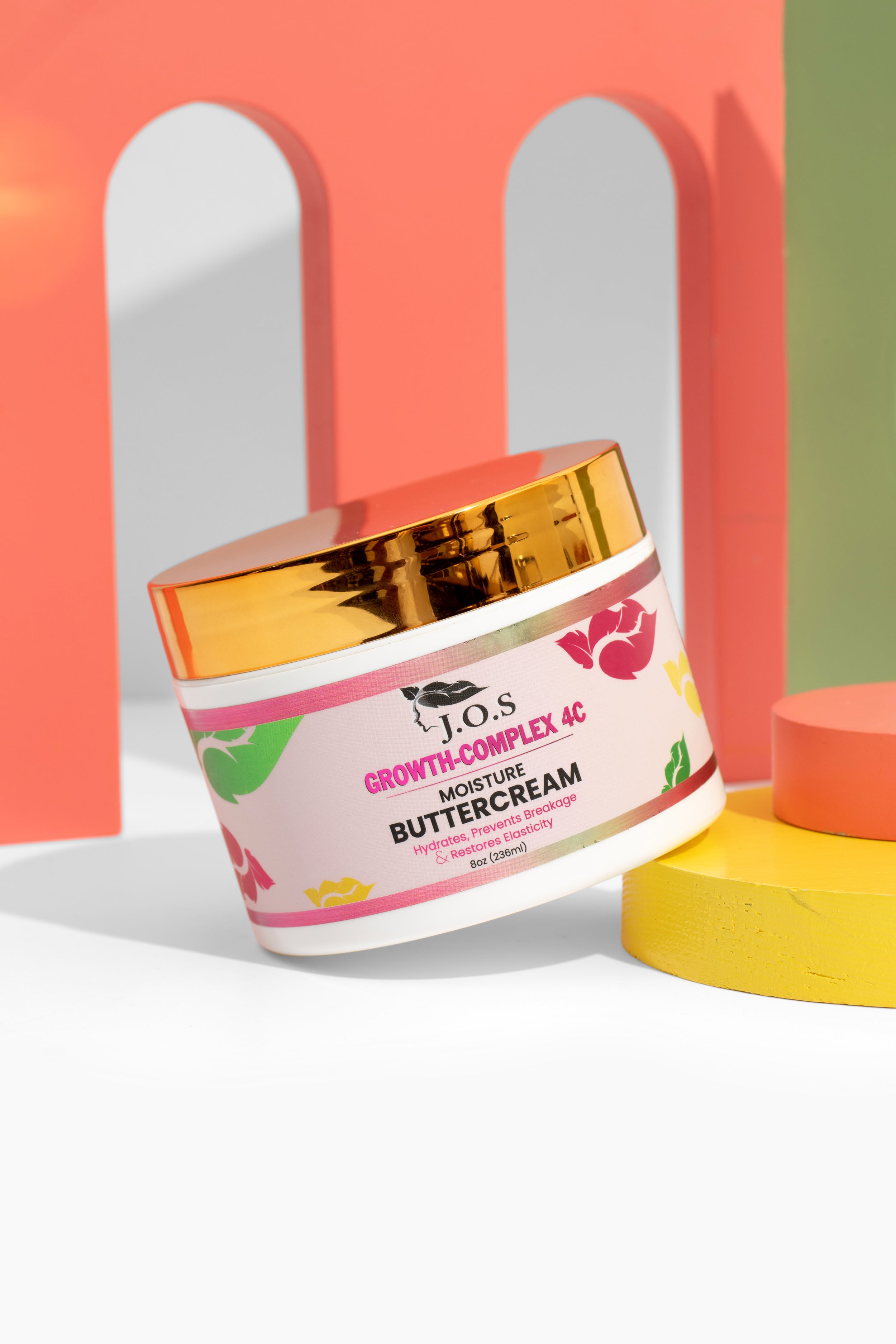 Curl Moisturizer Buttercream for 4C Hair – Chebe Deep Hydration & Frizz Control, Natural | J'Organic Solutions Secondary image